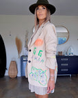 Veste boy à tag