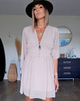 Robe beige