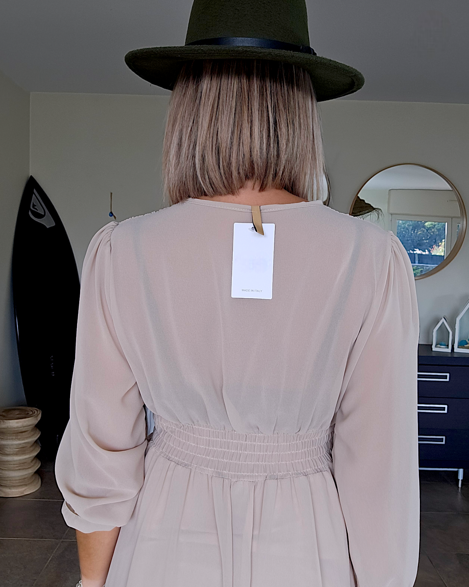 Robe beige
