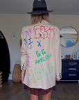 Veste boy à tag