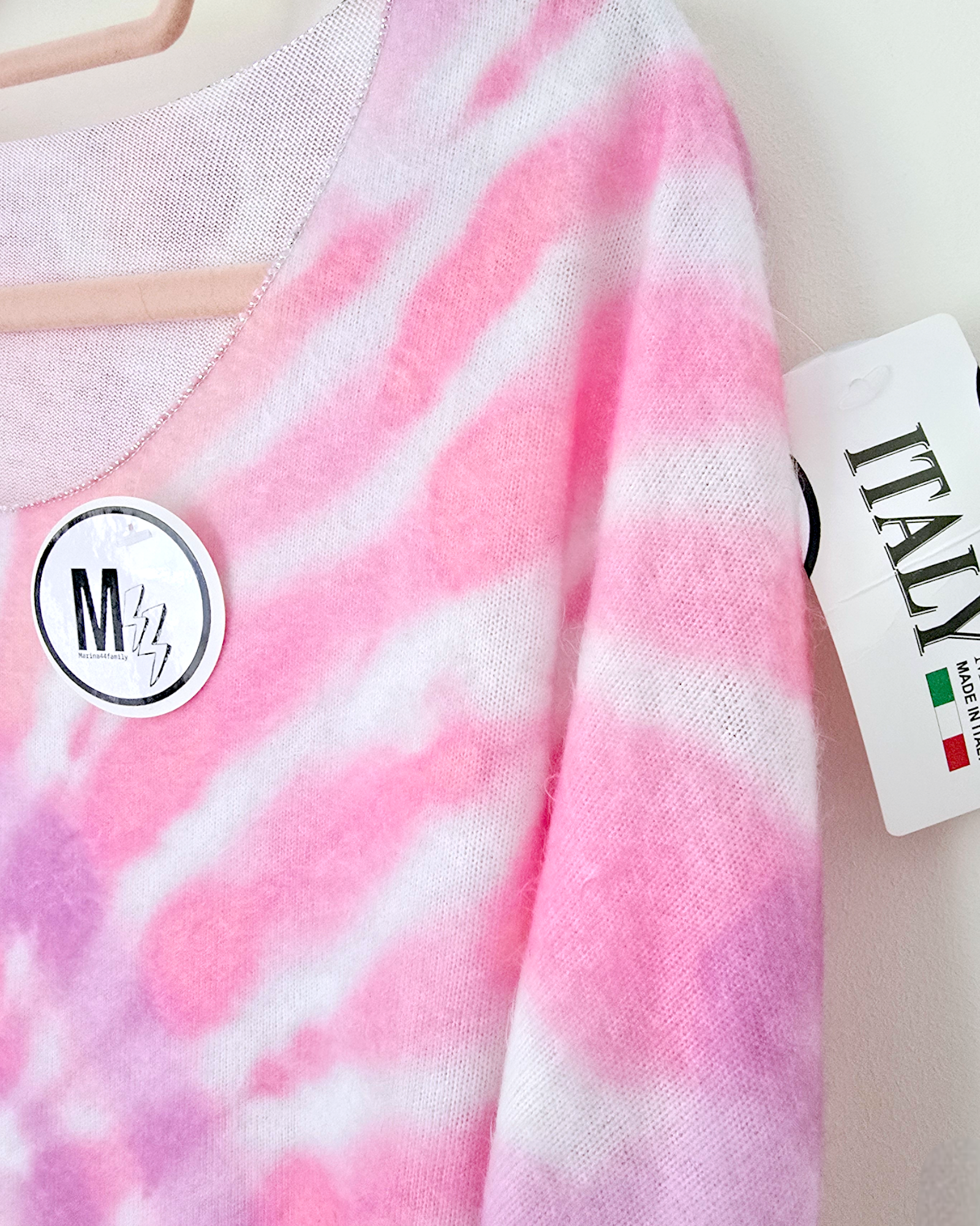 Pull tie and dye