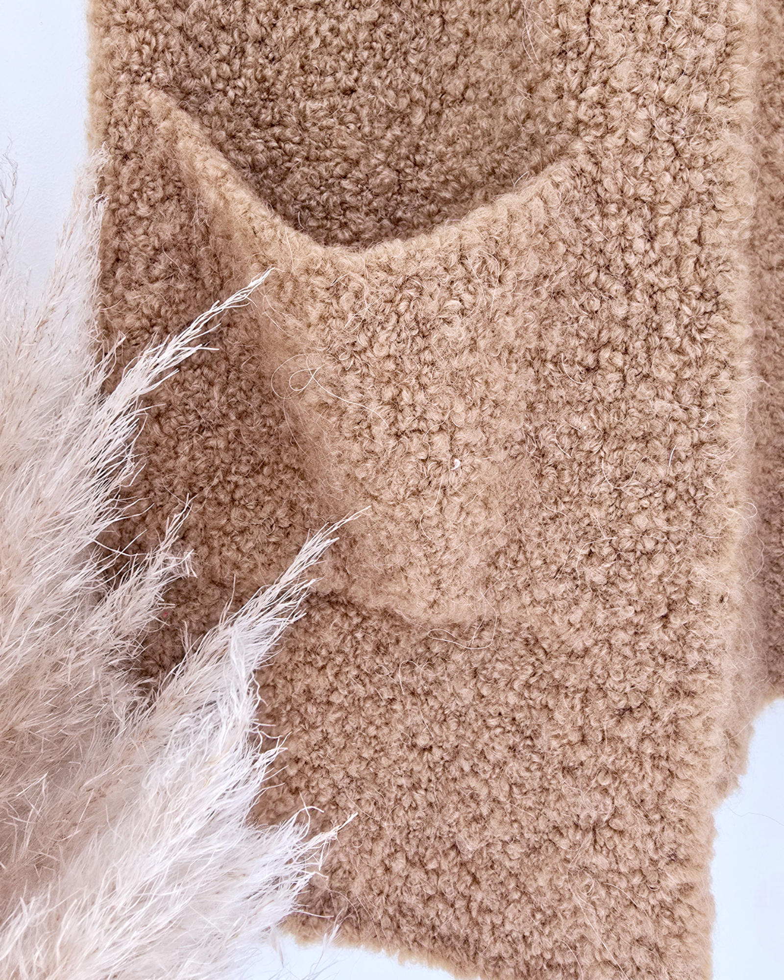 Gilet bouclette sans manche