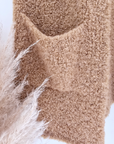 Gilet bouclette sans manche