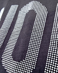 Tee-shirt noir col en V