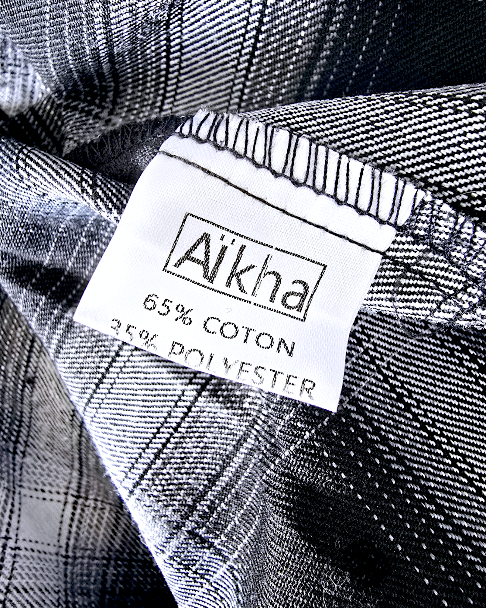 Chemise asymétrique