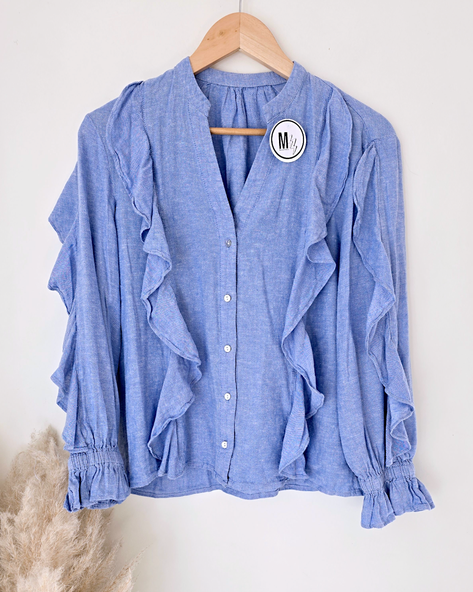 Chemise bleue