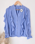 Chemise bleue
