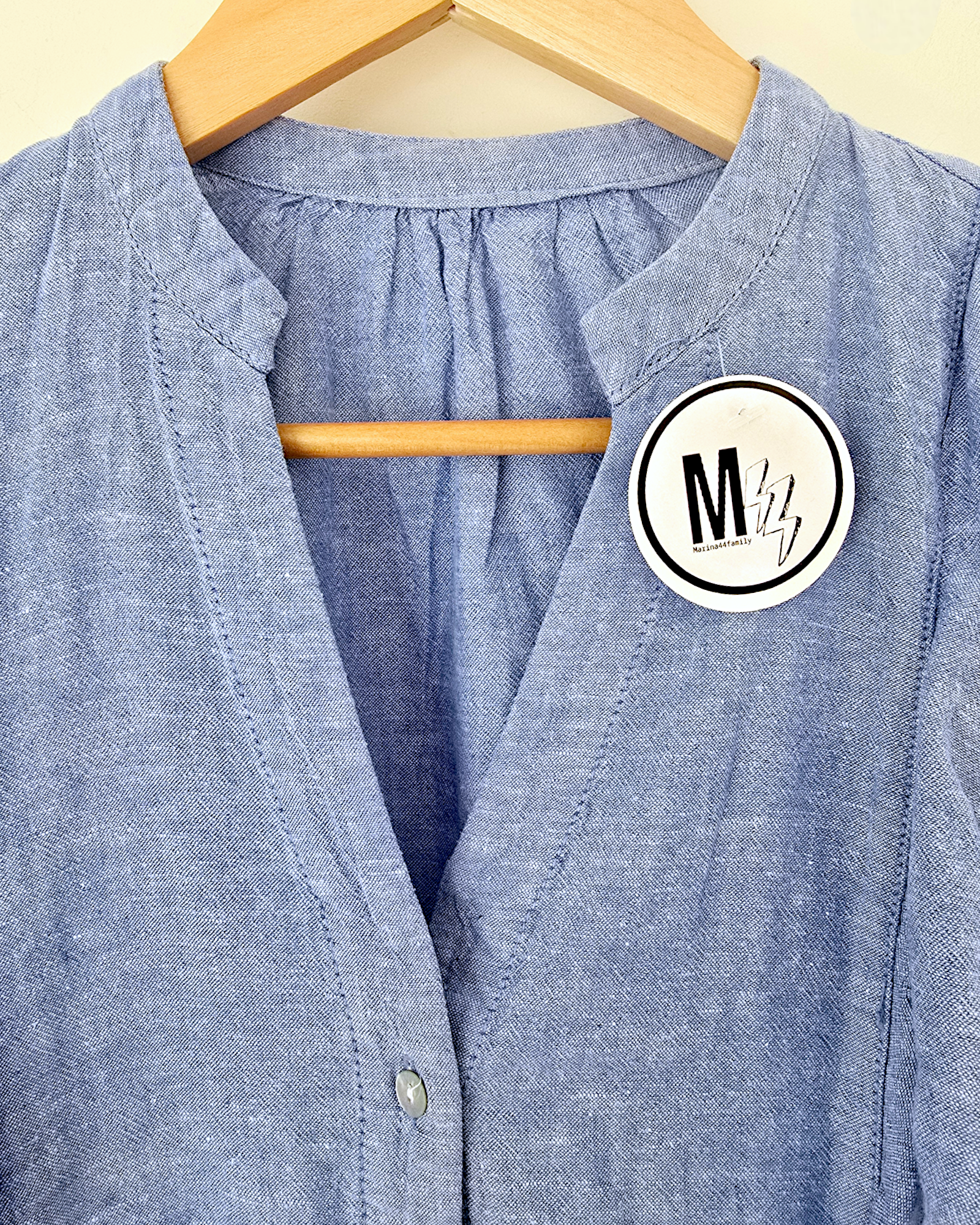 Chemise bleue