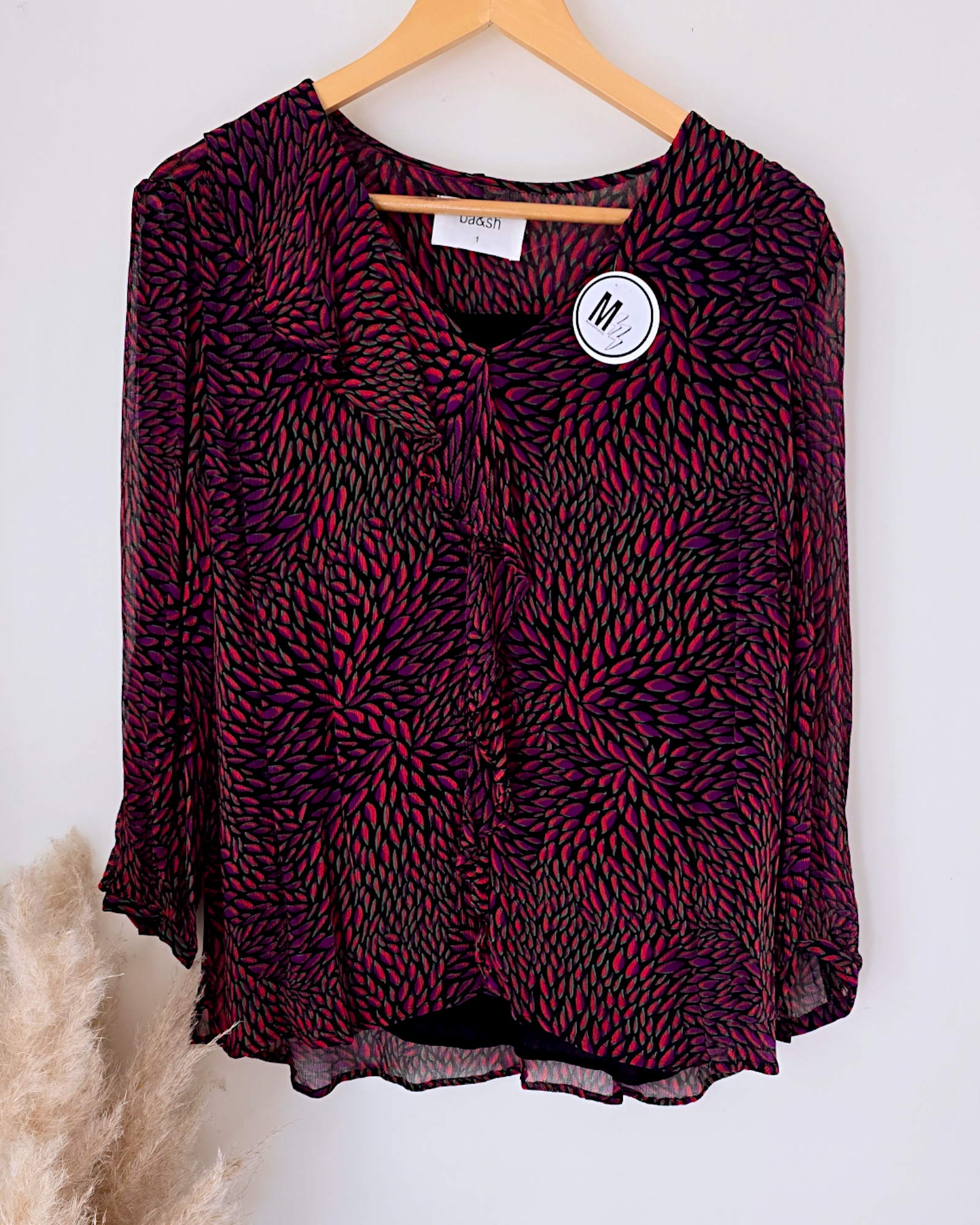Blouse Genn col en V