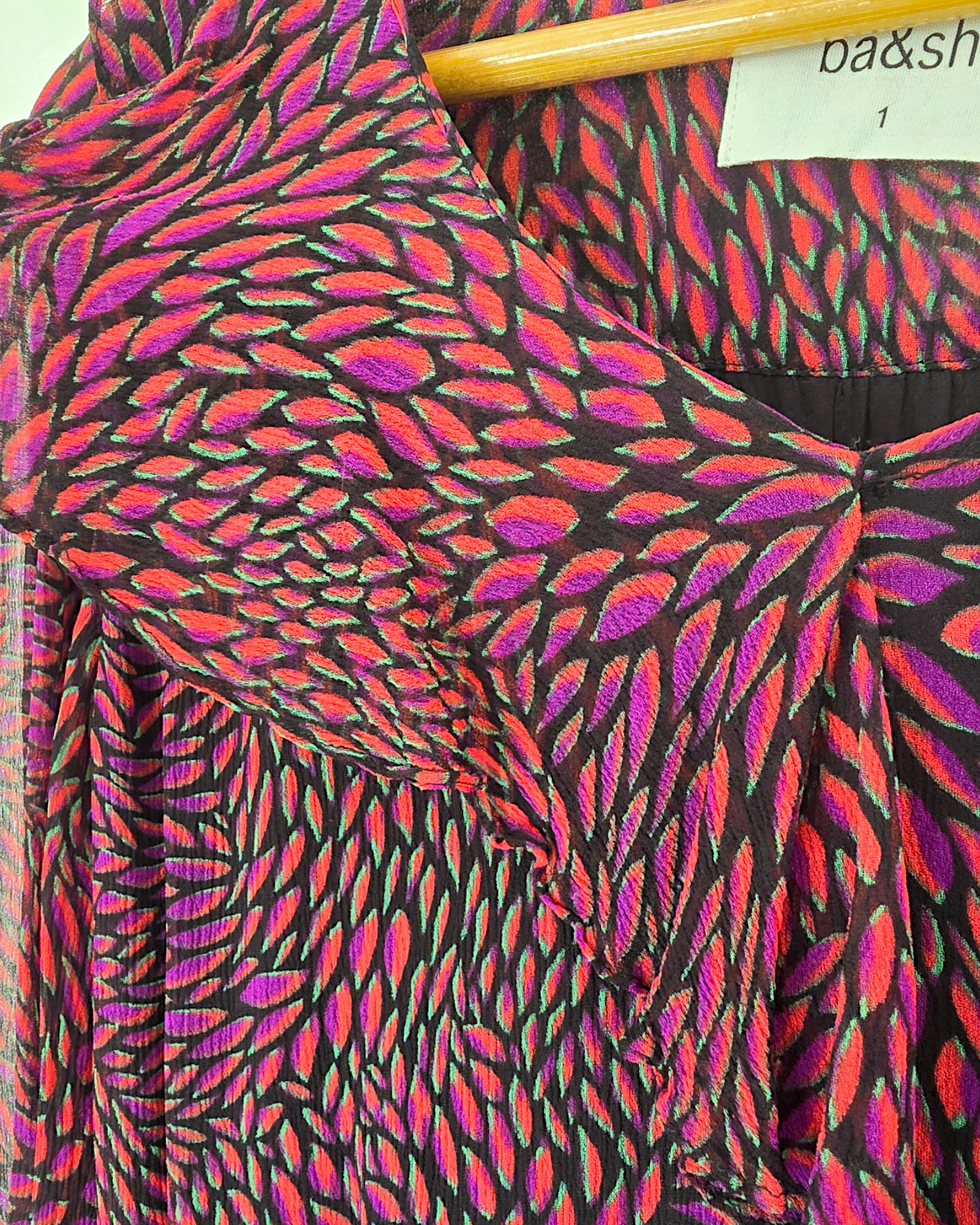 Blouse Genn col en V