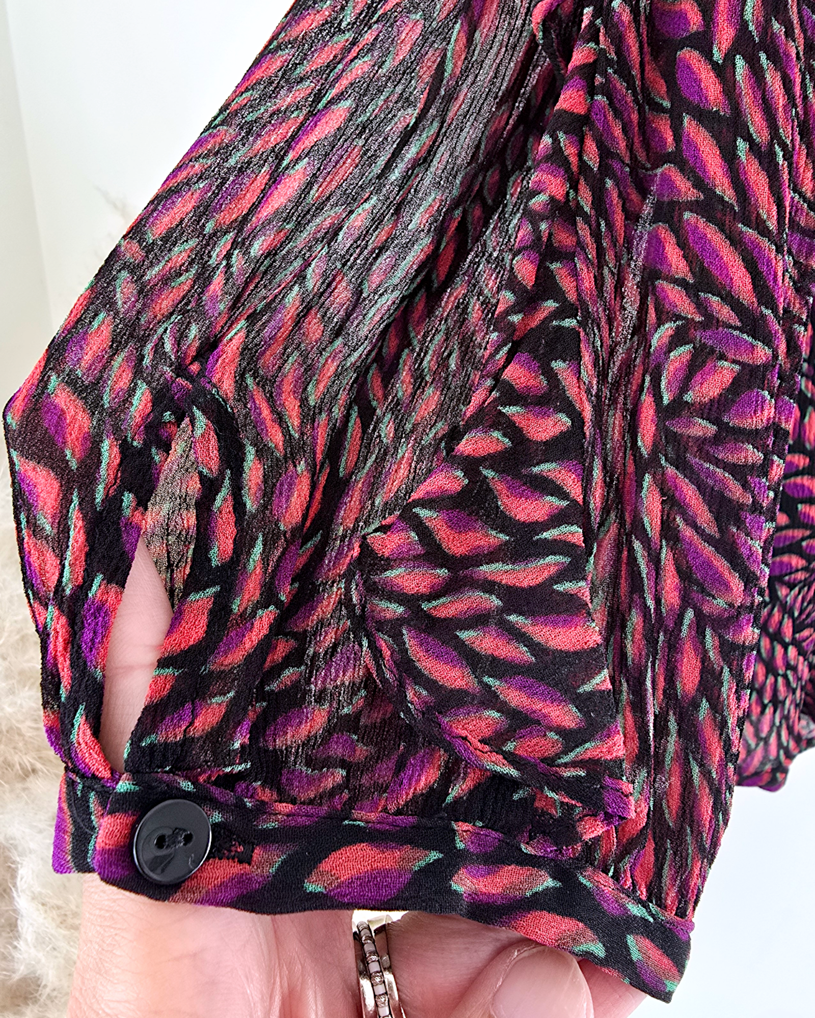Blouse Genn col en V