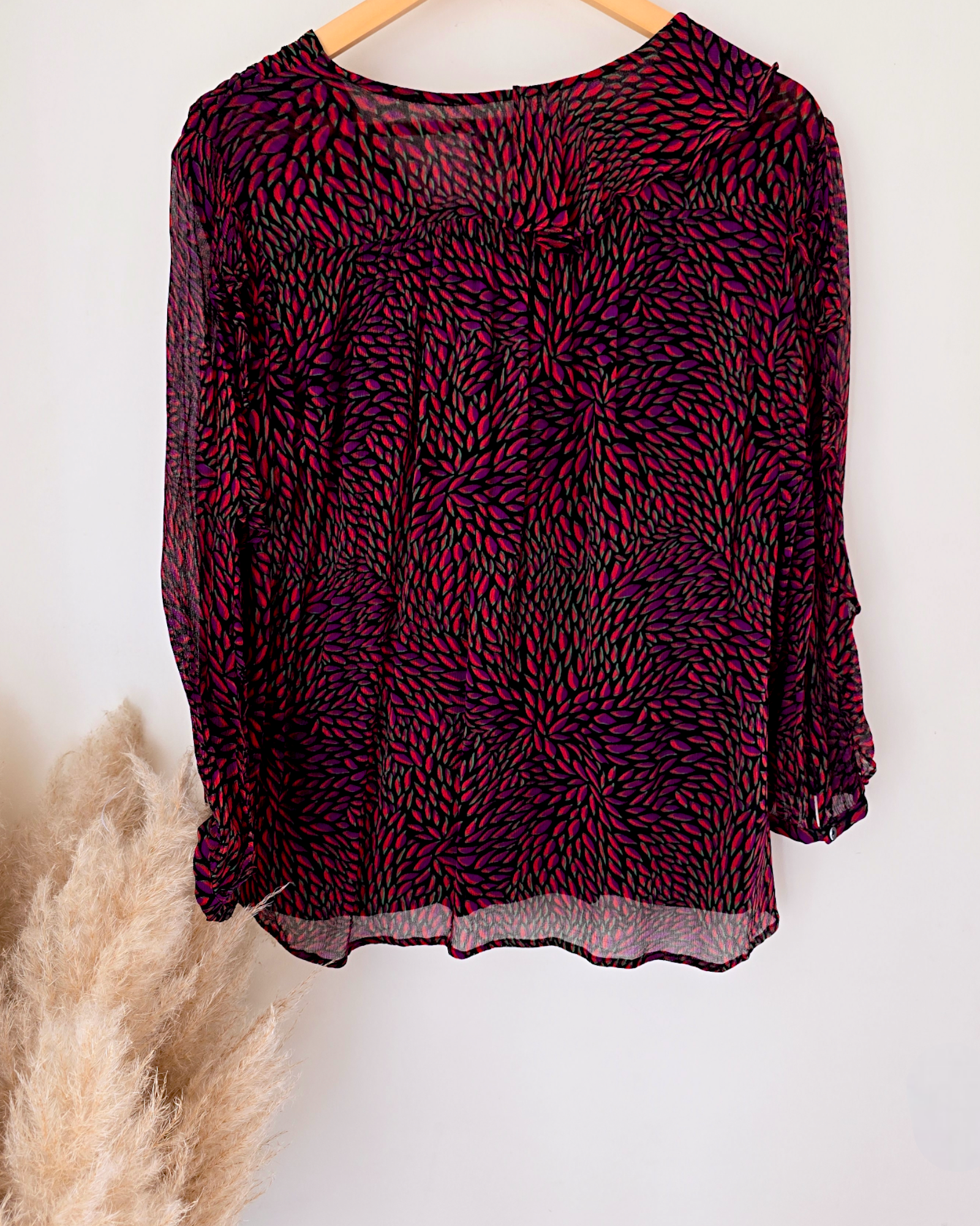 Blouse Genn col en V