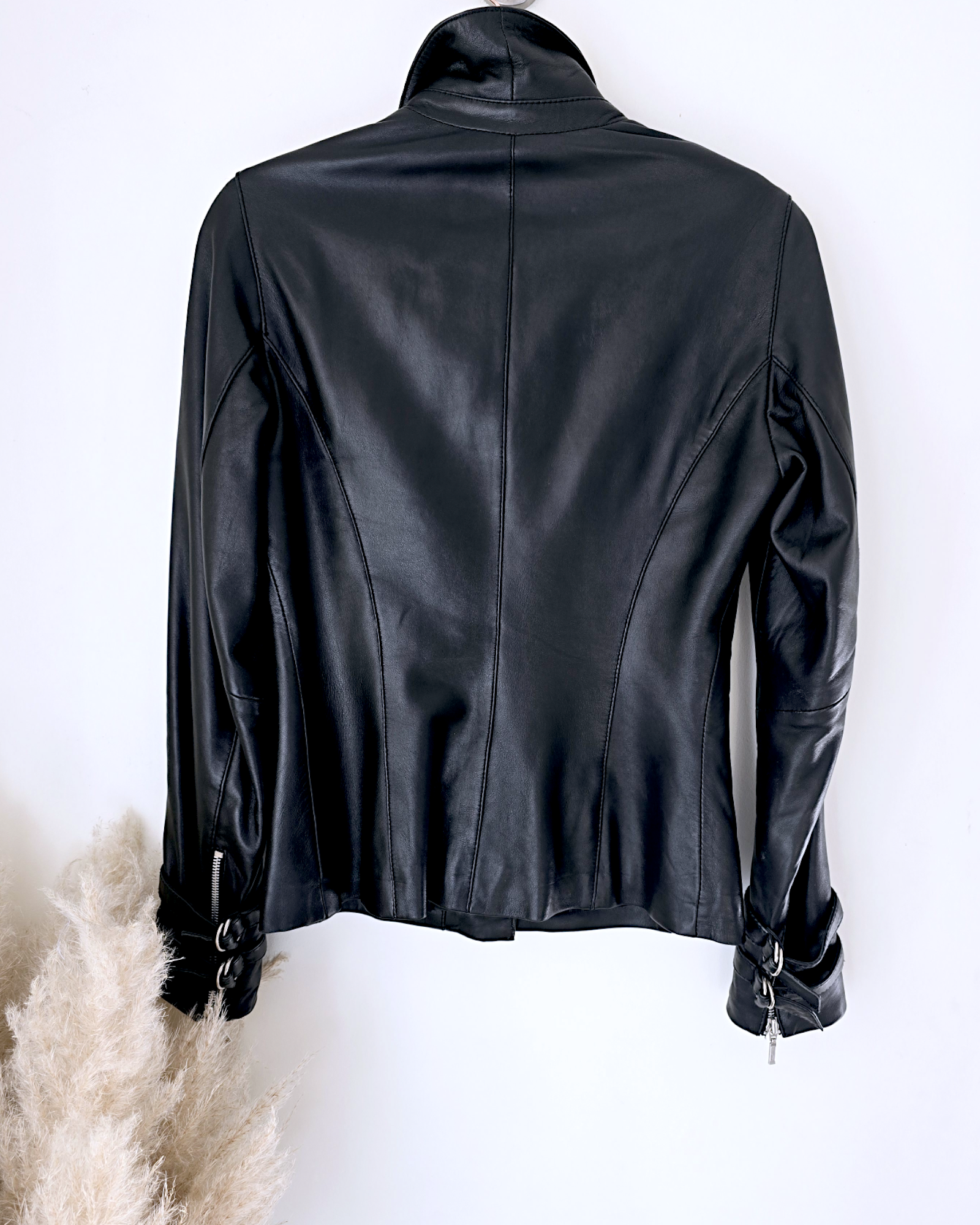 Perfecto noir en cuir