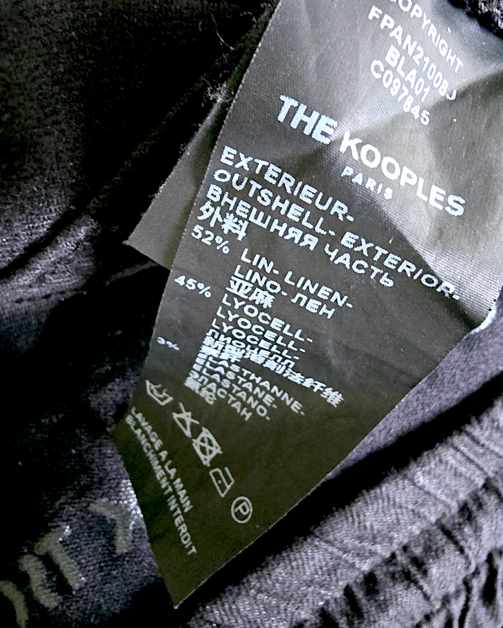 Pantalon jog noir