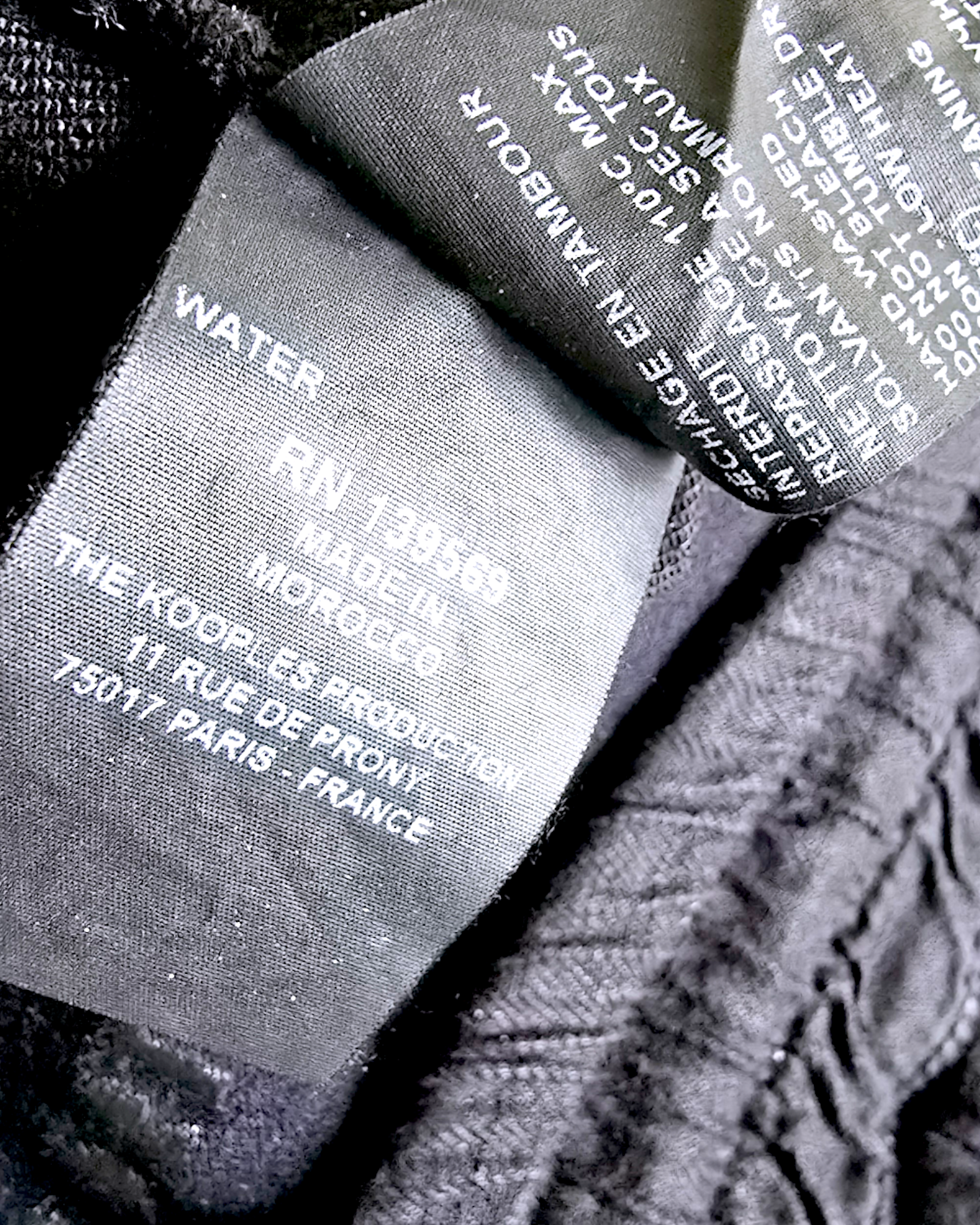 Pantalon jog noir