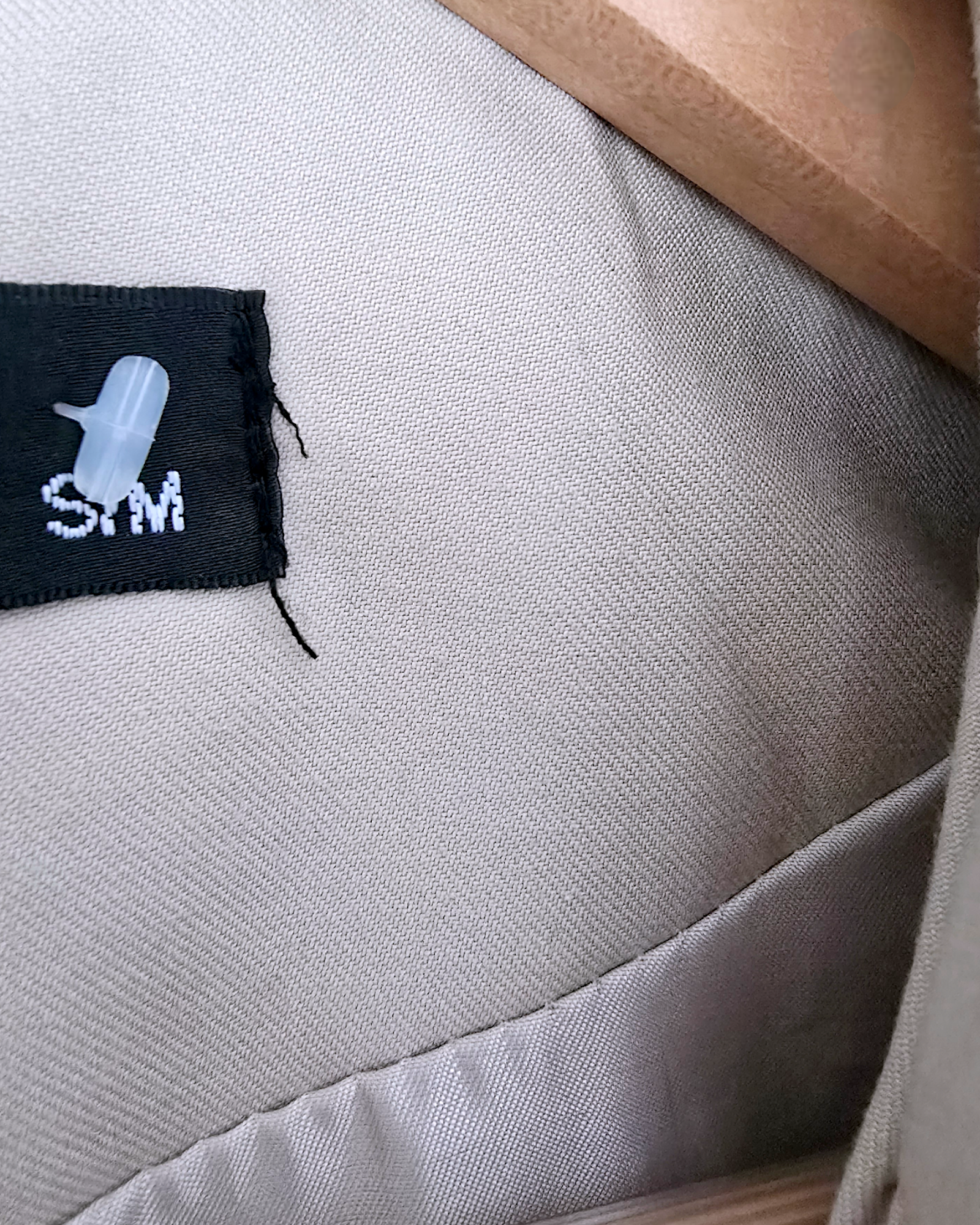 Veste boy à tag