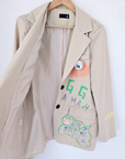 Veste boy à tag