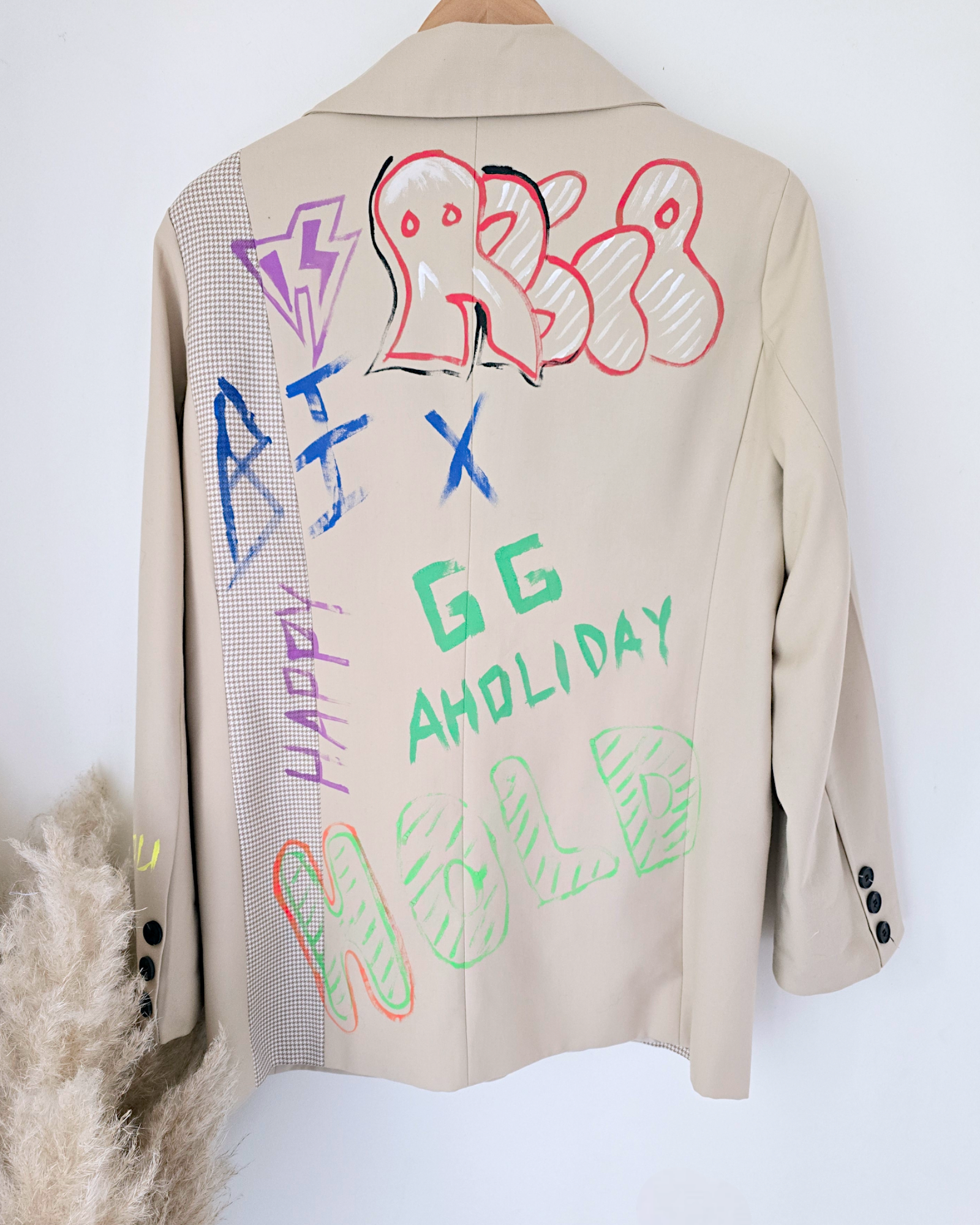 Veste boy à tag