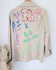 Veste boy à tag