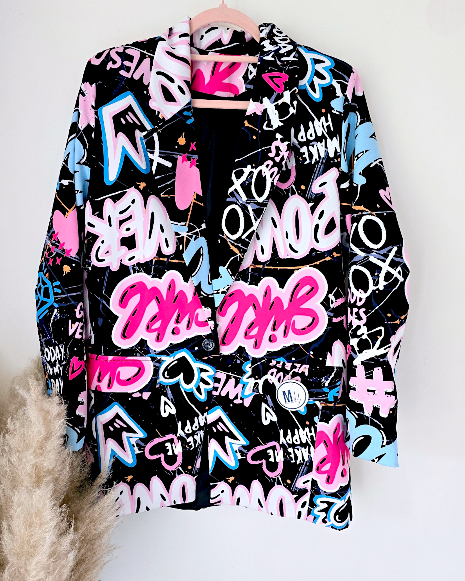 Veste boy à tag
