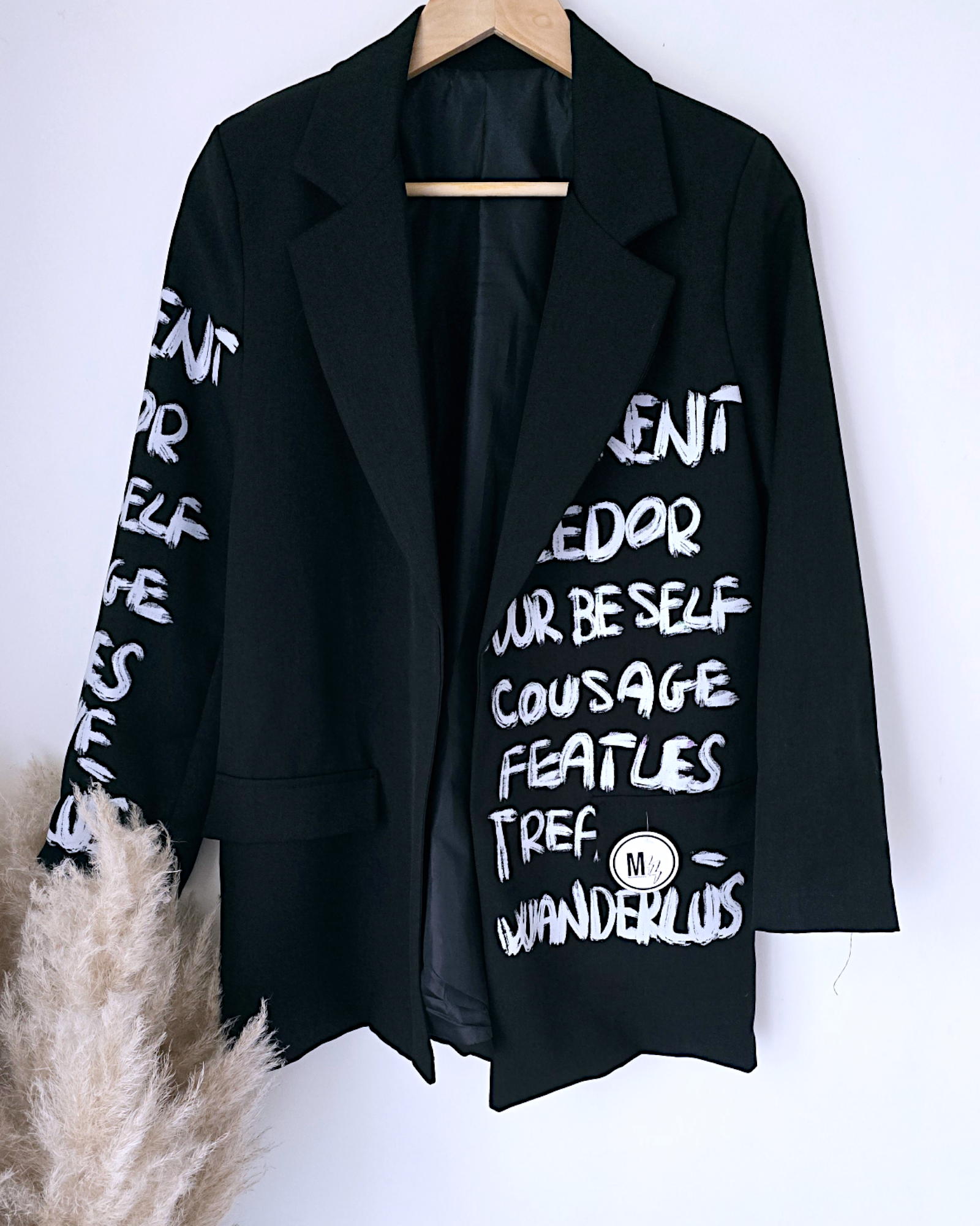 Veste, boy noir
