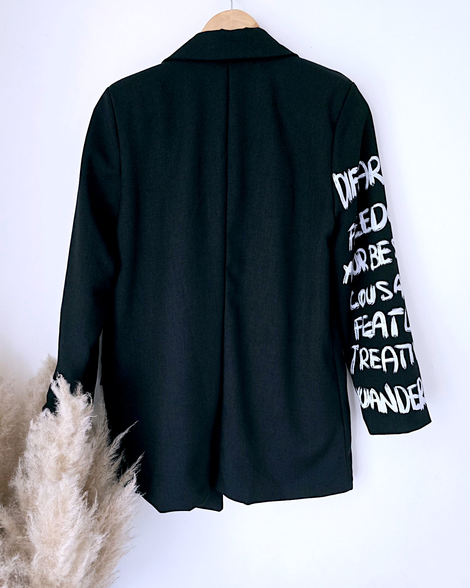 Veste, boy noir