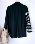 Veste, boy noir