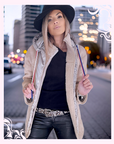 Manteau réversible keyla