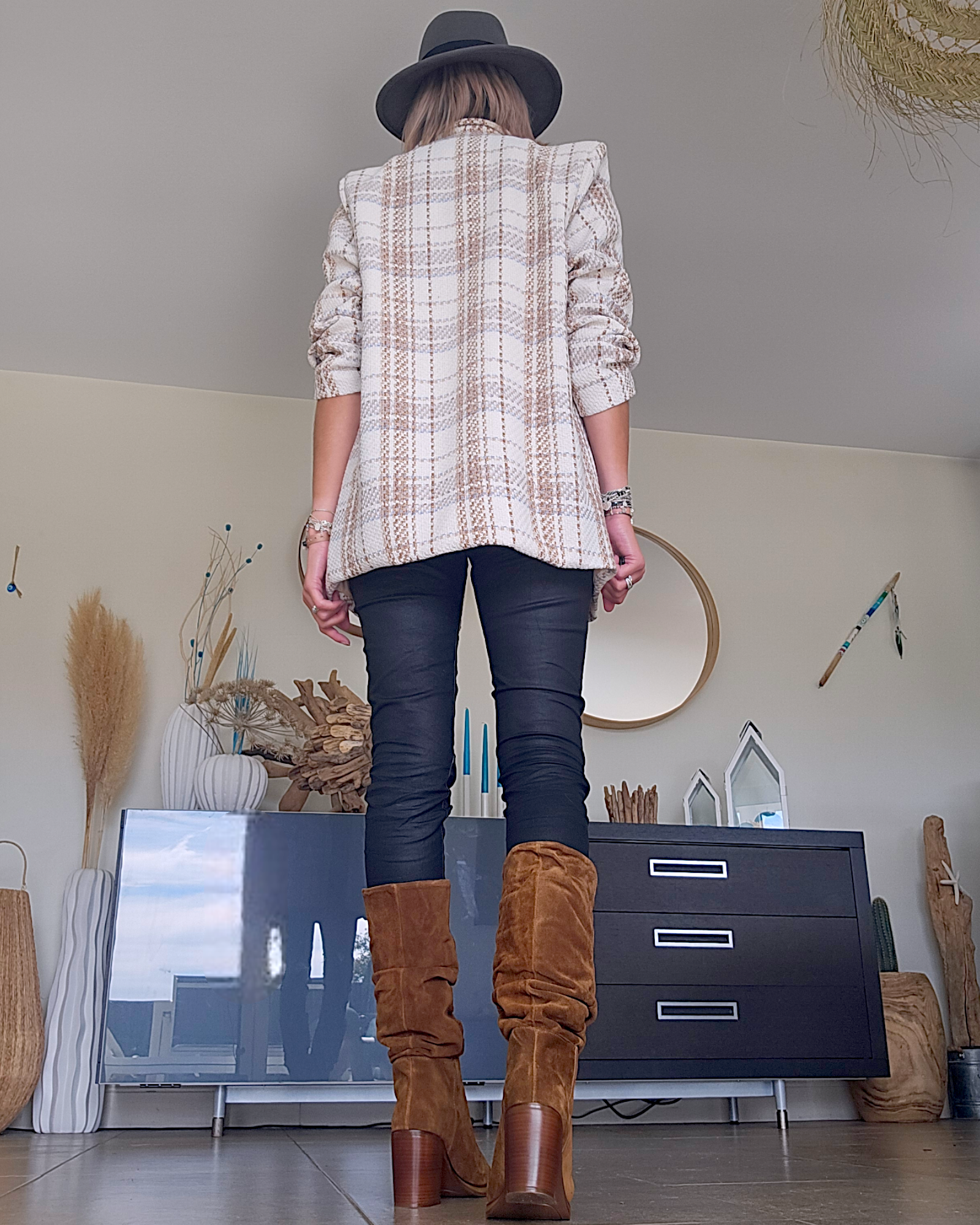 Veste palace en tweed