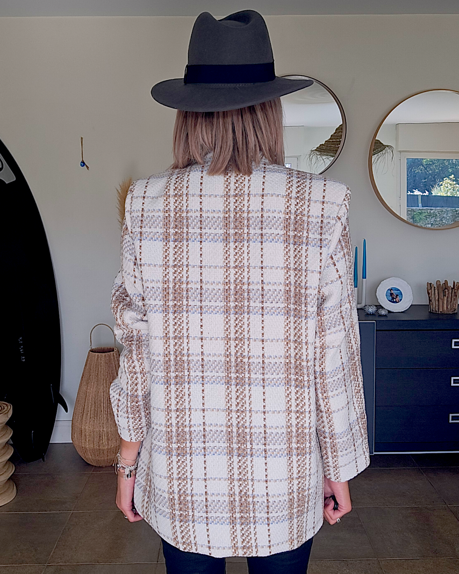 Veste palace en tweed