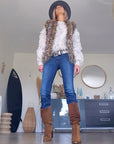 Gilet sans manche ethnique