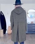 Manteau bouclette mi-saison