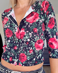 Cardigan top crop