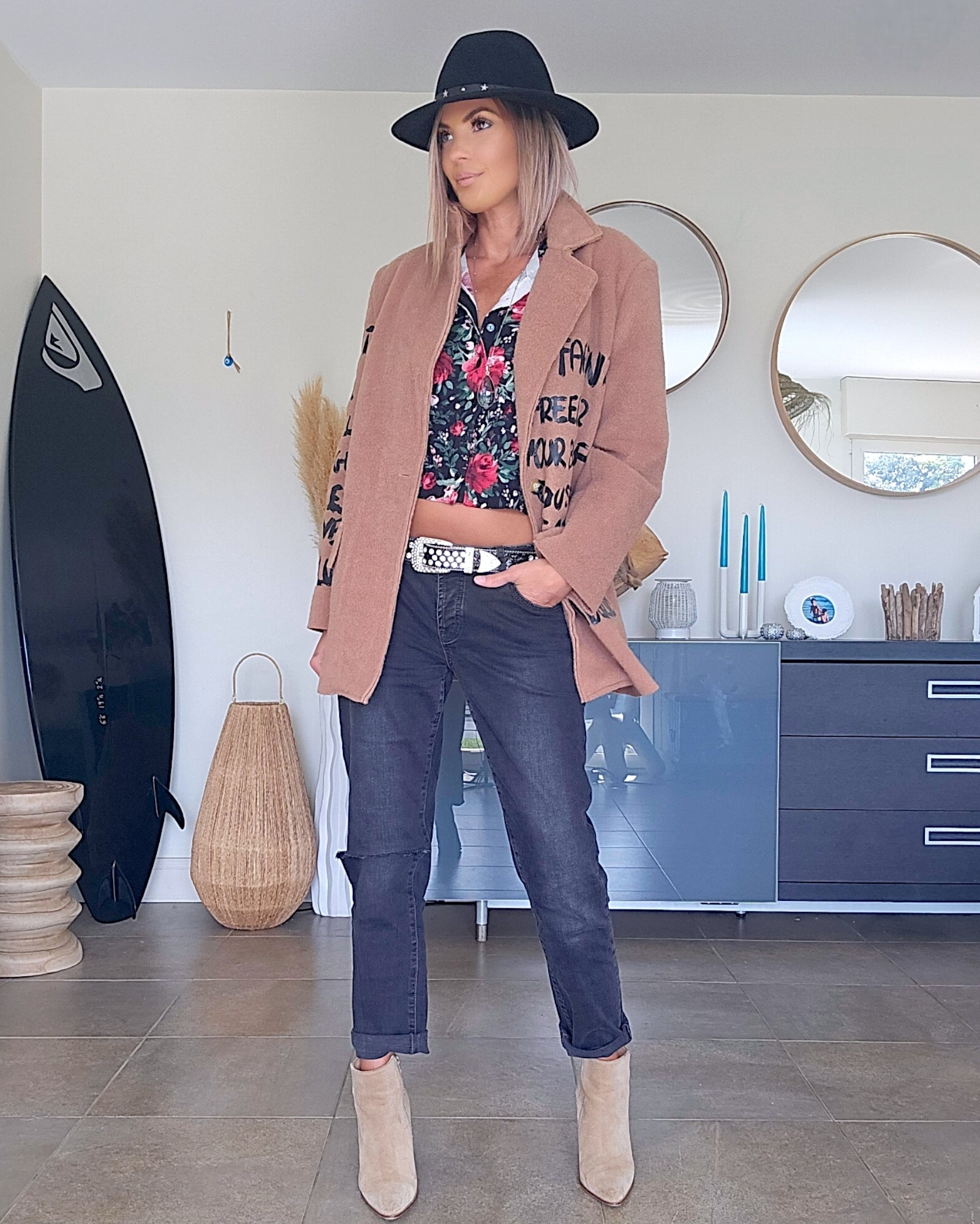 Cardigan top crop
