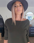 Robe kaki