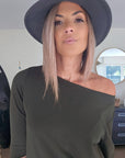 Robe kaki
