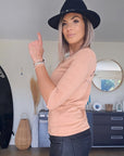 Tee-shirt encolure en V