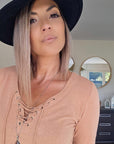 Tee-shirt encolure en V