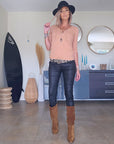 Tee-shirt encolure en V