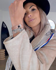 Manteau réversible keyla
