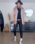 Manteau réversible keyla