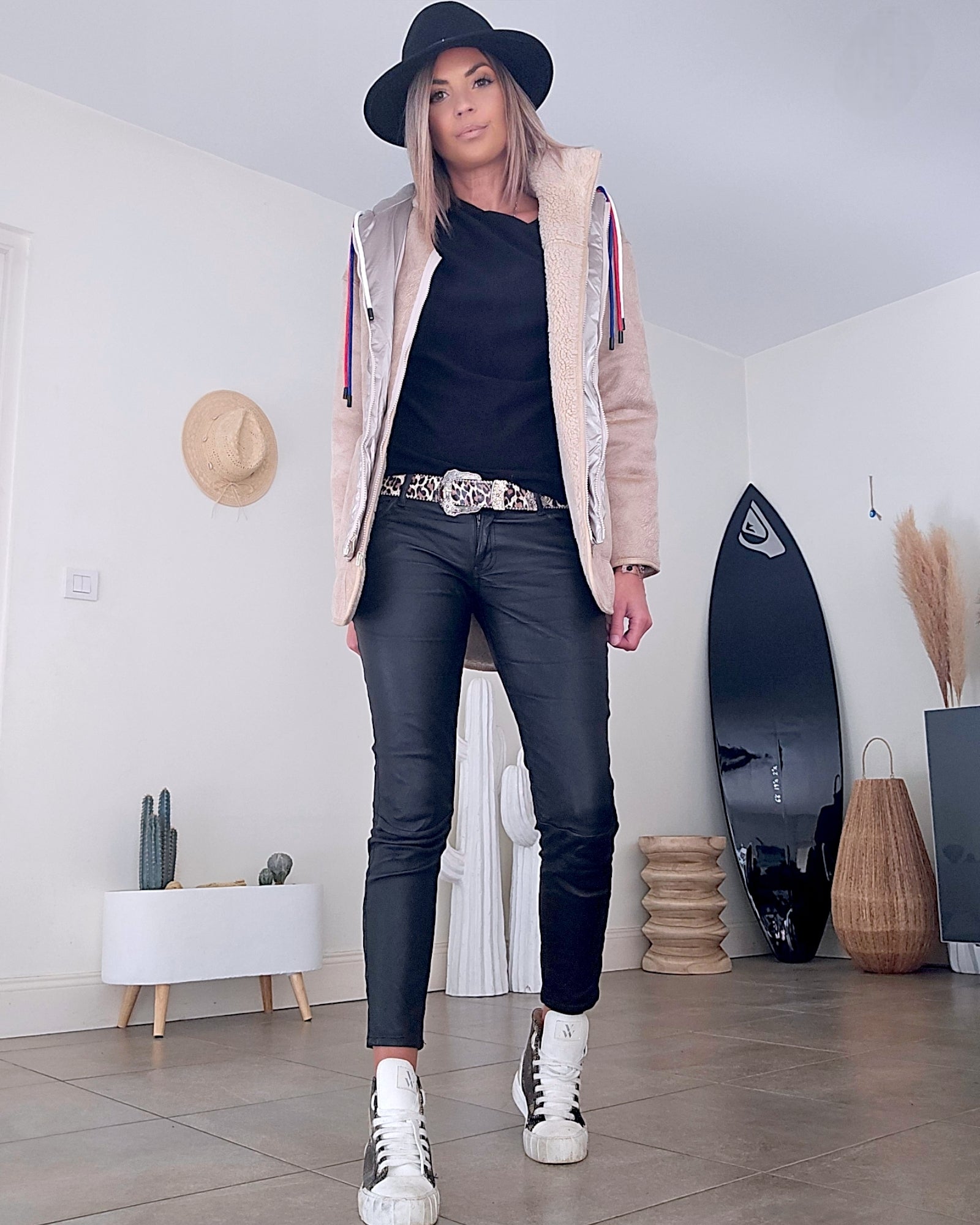 Manteau réversible keyla