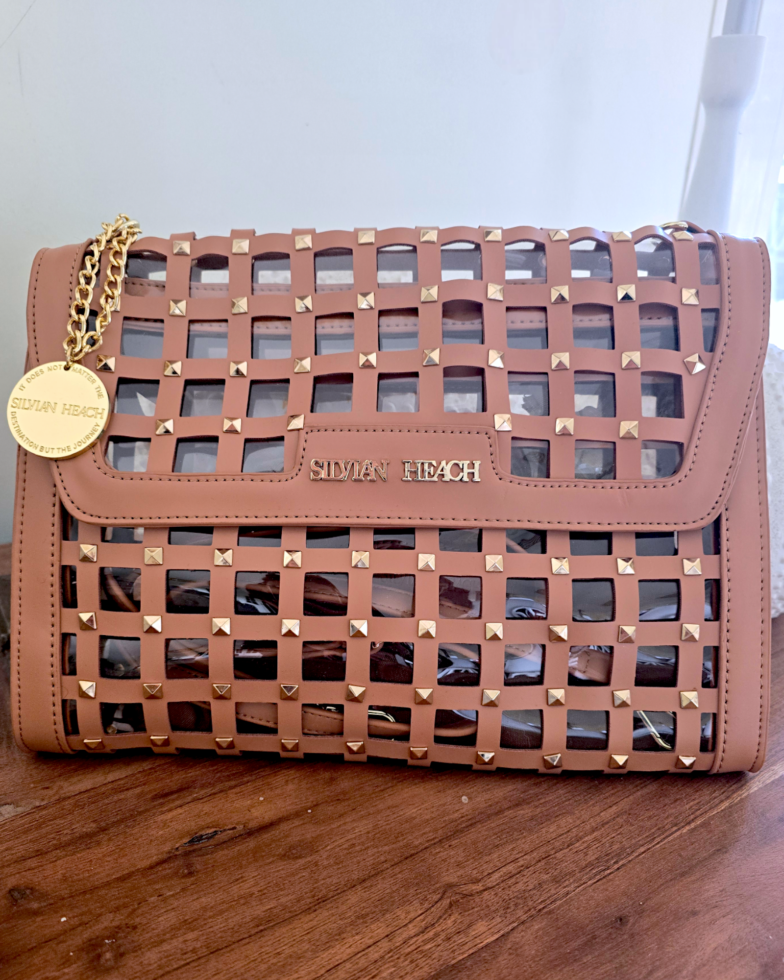 Sac pochette rock-chic