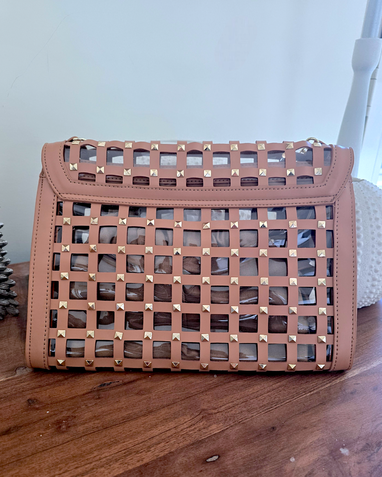 Sac pochette rock-chic