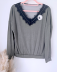 Sweat col en V