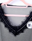 Sweat col en V