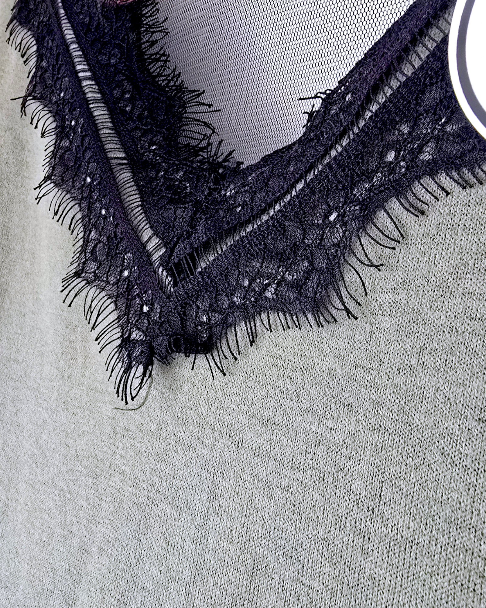 Sweat col en V