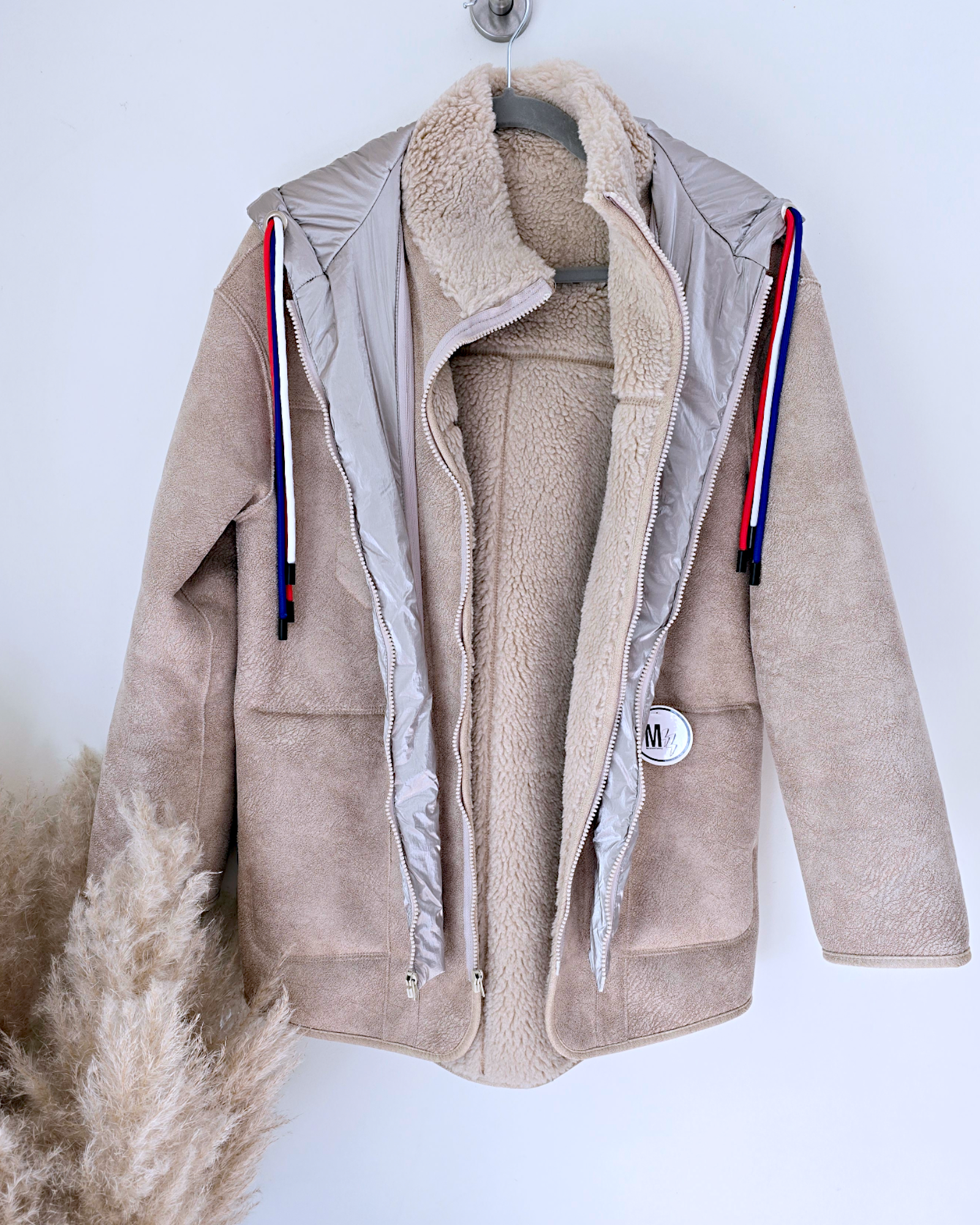 Manteau réversible keyla