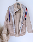Manteau réversible keyla