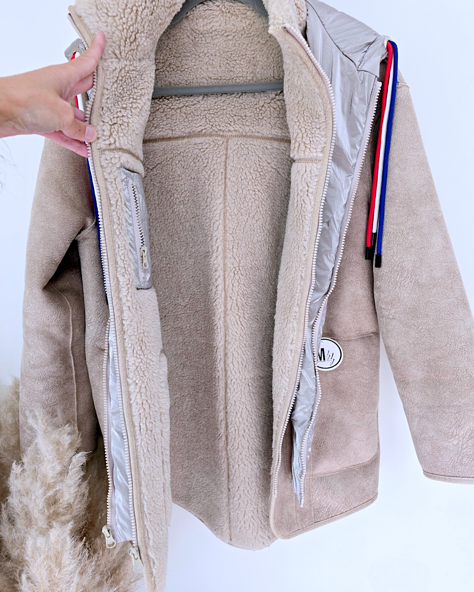 Manteau réversible keyla
